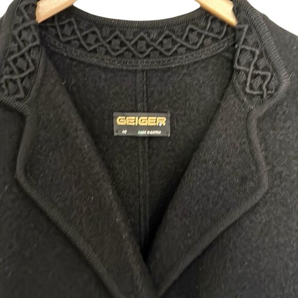 Geiger Austria Black Wool Jacket - Picture 4 of 8